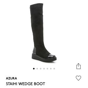 Azura | Shoes | Black Tall Boots | Poshmark